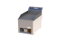 Elektro-Grillplatte gerillt 1 Heizzone 330 x 600 x 290 mm