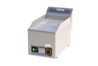 Elektro-Grillplatte gerillt verchromt 1 Heizzone 330 x 600 x 290 mm