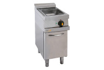 Elektro-Bain-Marie, GN 1/1, H 150 mm, Unterbau mit Tür