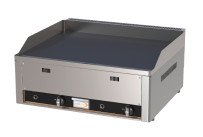 Gas-Grillplatte glatt 2 Heizzonen 660 x 600 x 220 mm