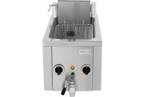 Elektro-Fritteuse 8 l mit Ablasshahn, 400V