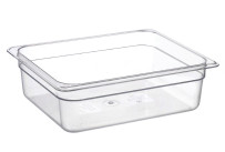GN-Behälter, GN 1/2, 325 x 265 x 100 mm, Polycarbonat transparent