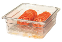 GN-Abtropfeinsatz, GN 1/2, H= 76 mm, Polycarbonat transparent
