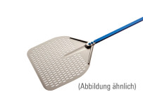 Pizzaschaufel, klein, perforiert, Aluminium