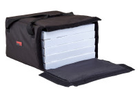 Pizza-Transporttasche Go Bag, schwarz, für 2 x 457 mm Pizzaschachteln