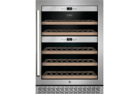 Weinkühlschrank 2 Zonen, für 40 Flaschen, einbaufähig