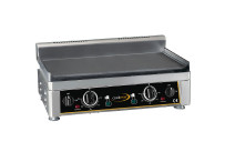 Elektro-Grillplatte glatt 2 Heizzonen 560 x 440 x 300 mm