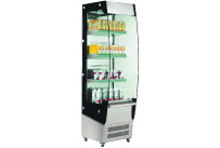 Wandkühlregal 220 l mit Nachtrollo 495 x 670 x 1740 mm