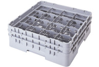 Gläserkorb 16 Fächer Glas max. ø 110 mm, H 90 mm / 500 x 500 mm