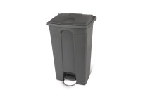 Treteimer 30 l rechteckig grau / grau 398 x 410 x 435 mm