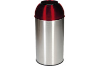 Recyclingbehälter mit Einwurföffnung 40 l, rot