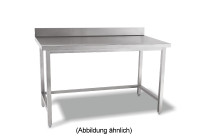 Arbeitstisch verschweißt o. Ablageboden mit 50 mm Aufkantung 1700 x 700 x 850 mm