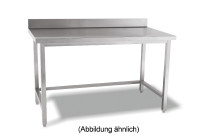Arbeitstisch verschweißt o. Ablageboden mit 50 mm Aufkantung 1800 x 700 x 850 mm