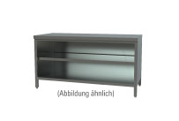 Arbeitsschrank offen ohne Aufkantung 1800 x 600 x 850 mm